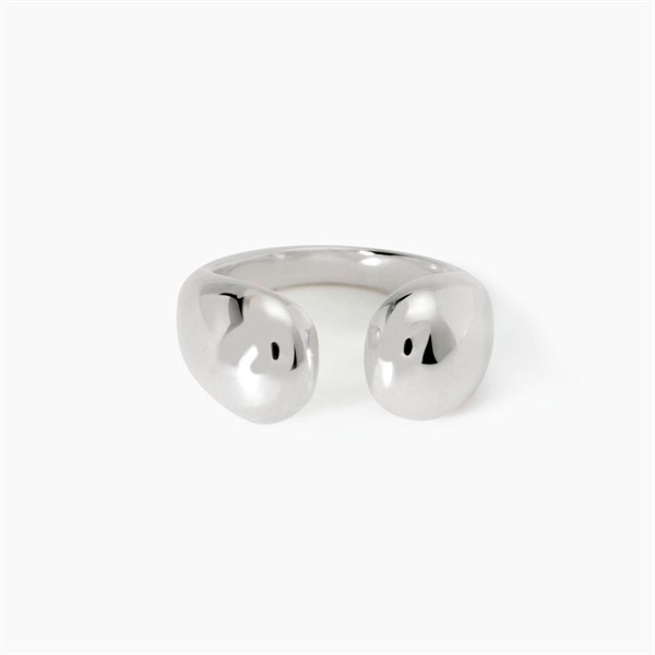 Anello chunky aperto in argento