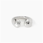 Anello chunky aperto in argento