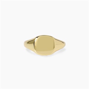 Anello chevalier in argento