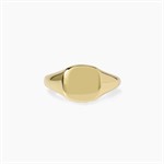 Anello chevalier in argento