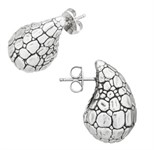 Orecchini Goccia Croco Piccoli