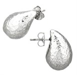 Orecchini Goccia Martellati