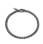 Bracciale Maglia Greca Black