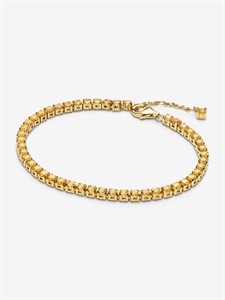 Bracciale Tennis Cristalli Gialli