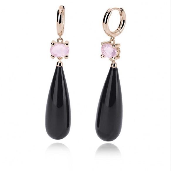 Orecchini Agata Quarzo