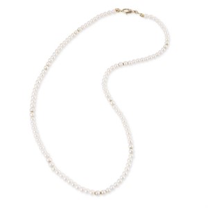 Collana in Oro 18kt e Microperle