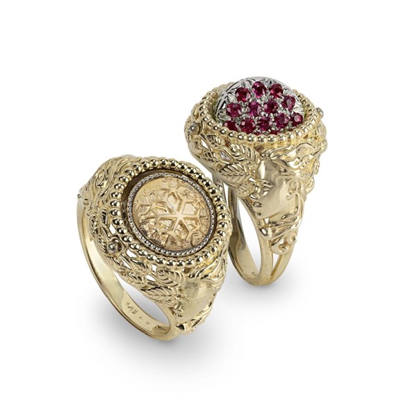 Anello Reverse Oro Dicembre - Inverno