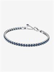 Bracciale Tennis con Pietre Blu