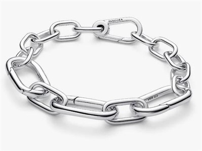 Bracciale Maglia Link Grande con 3 Link Apribili