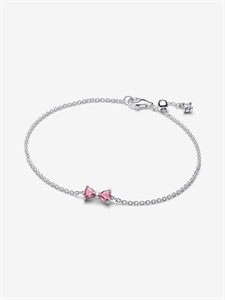 Bracciale Fiocco Luminoso Rosa