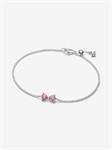 Bracciale Fiocco Luminoso Rosa