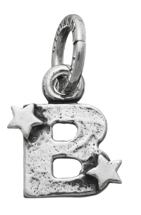 Charm Lettera Stelle B