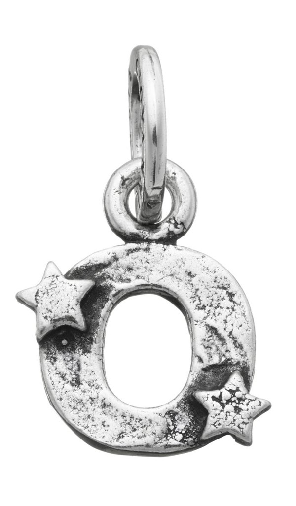 Charm Lettera Stelle O