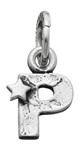 Charm Lettera Stelle P