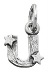 Charm Lettera Stelle U