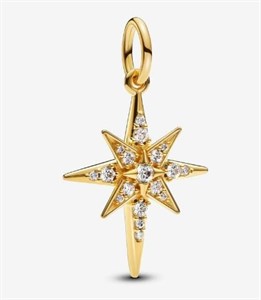 Robot in Arg. Placc. Oro 14 Kt e Smalto Rosa