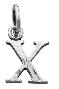 Charm Lettera X
