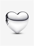 Ciondolo in argento sterling con cuore grande inciso