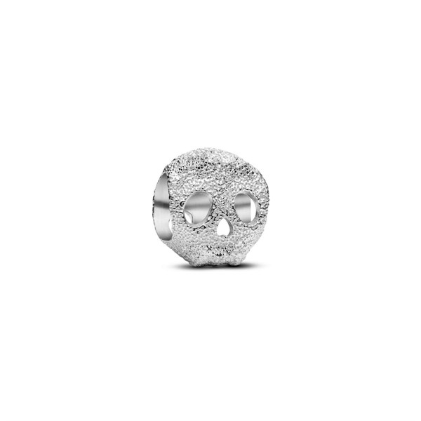 Mini charm a forma di Teschio testurizzata