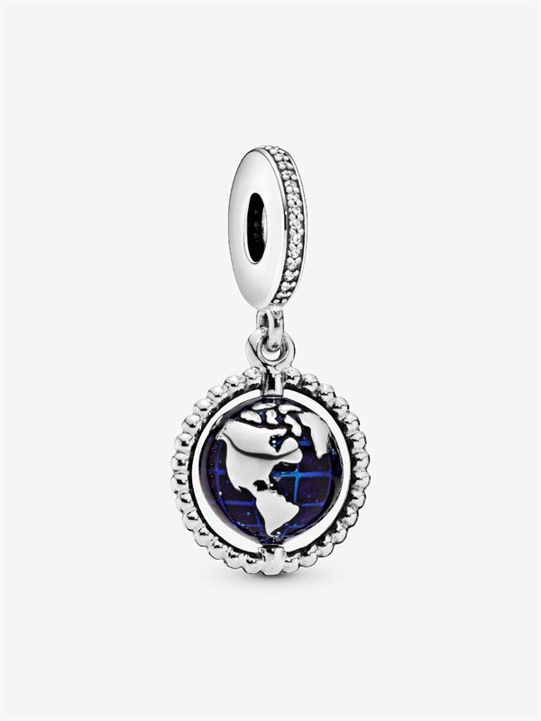 Charm Pendente Globo Girevole