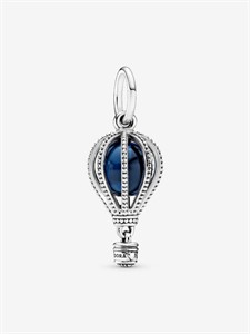Charm Pendente Mongolfiera Blu