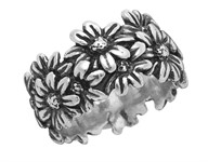 Anello Fascia Margherite