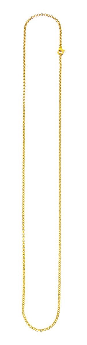 Collana Mini Rolò Dorata