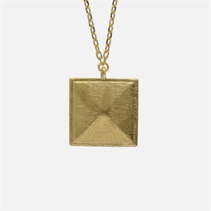 Collana corta con trama quadrata Good Morning