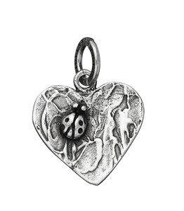 Charm Coccinella nel Cuore