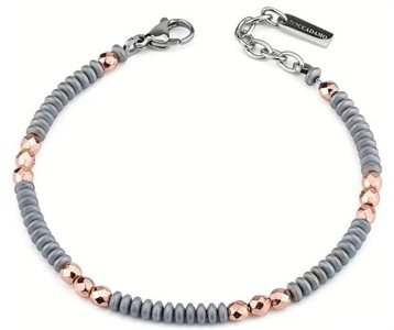 Bracciale Fantasia in Acciaio con Sfere