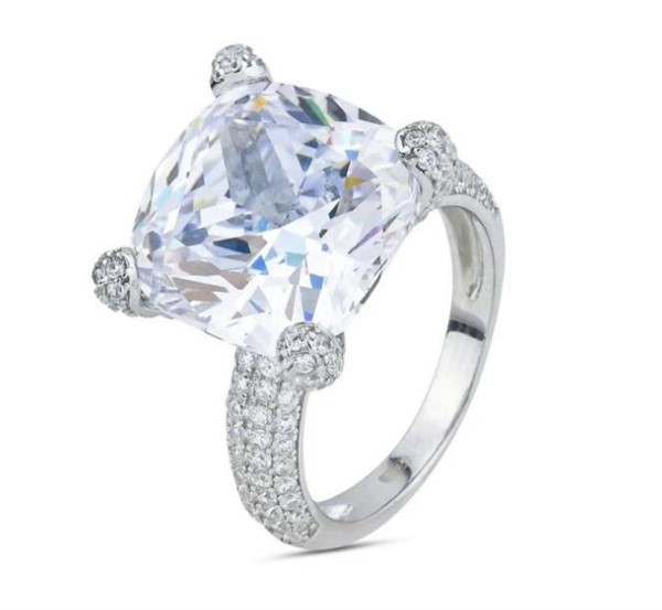 Anello Fantasia con Cristalli