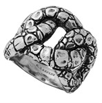 Anello Intrecci Coccodrillo