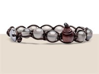Bracciale Tibetano Tamashii Agata Ghiaccio