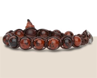 Bracciale Tibetano Tamashii Ossidiana