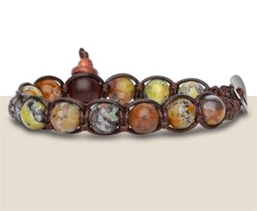 Bracciale Tibetano Tamashii Deep yellow aobao