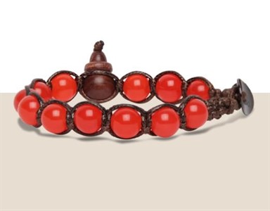 Bracciale Tibetano Tamashii Agata Fuoco
