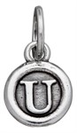 Charm Lettera Bottone U