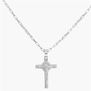 Collana con Crocefisso Amen