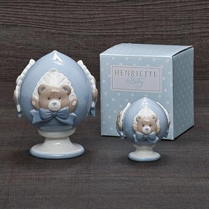 Pumo Orsetto Azzurro H 14cm - Henriette