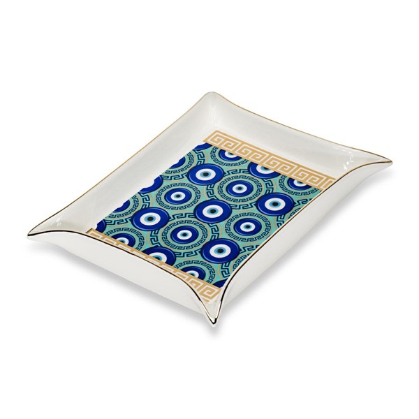 Vuotatasca Poseidone 18x18 Oro GREEK - Henriette