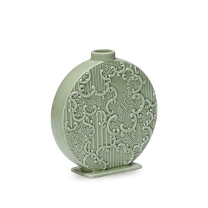 Portacandela Celadon 15x14 DENTELLE - Henriette