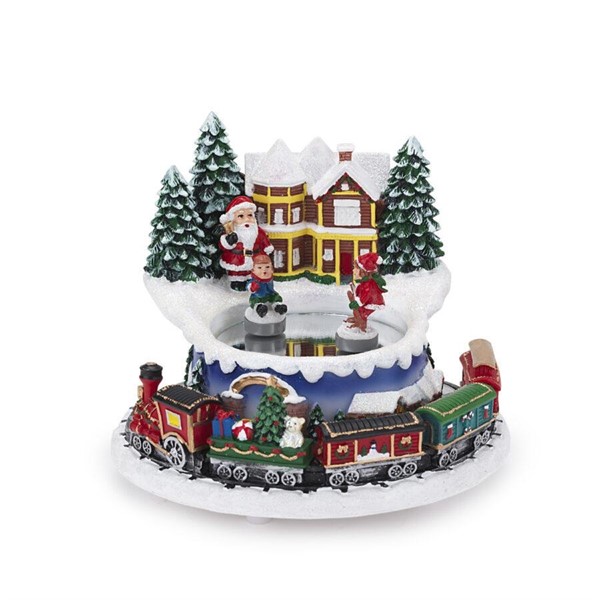 Villaggio Pattinatori Carillon Natale - Henriette