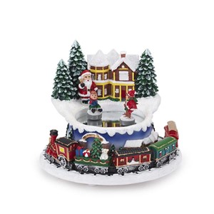 Villaggio Pattinatori Carillon Natale - Henriette