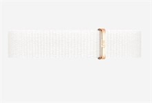 Cint. Dover Strap Rose Gold BIANCO 12mm