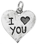 Charm I love you cuore grande