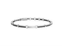 Bracciale Arg. con Spinelli Neri Cesare Paciotti