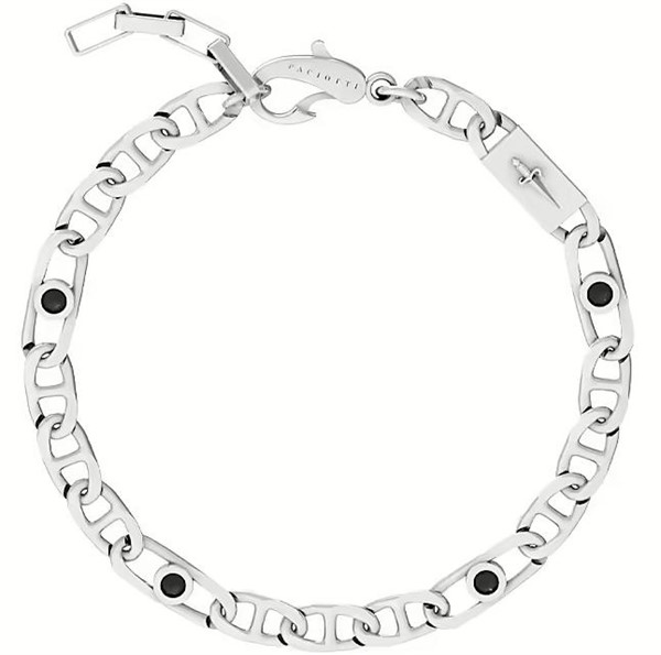 Bracciale Arg. con Spinelli Neri Cesare Paciotti