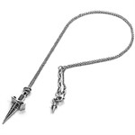 Collana in Arg con Spadino e Zirconi Neri Cesare Paciotti