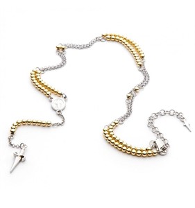 Collana in Arg Rosario con Spadino Cesare Paciotti