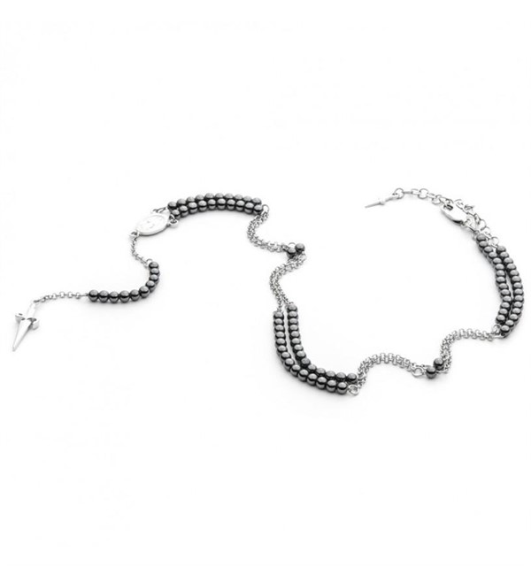 Collana Rosario in Arg con Spadino Cesare Paciotti